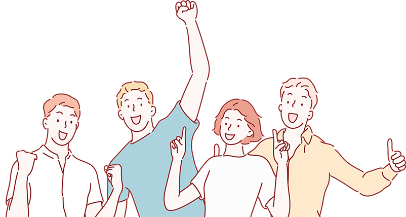 試合観戦の様子